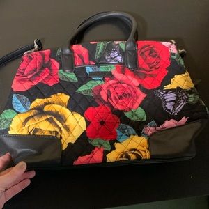 Vera Bradley Havana rose butterfly purse